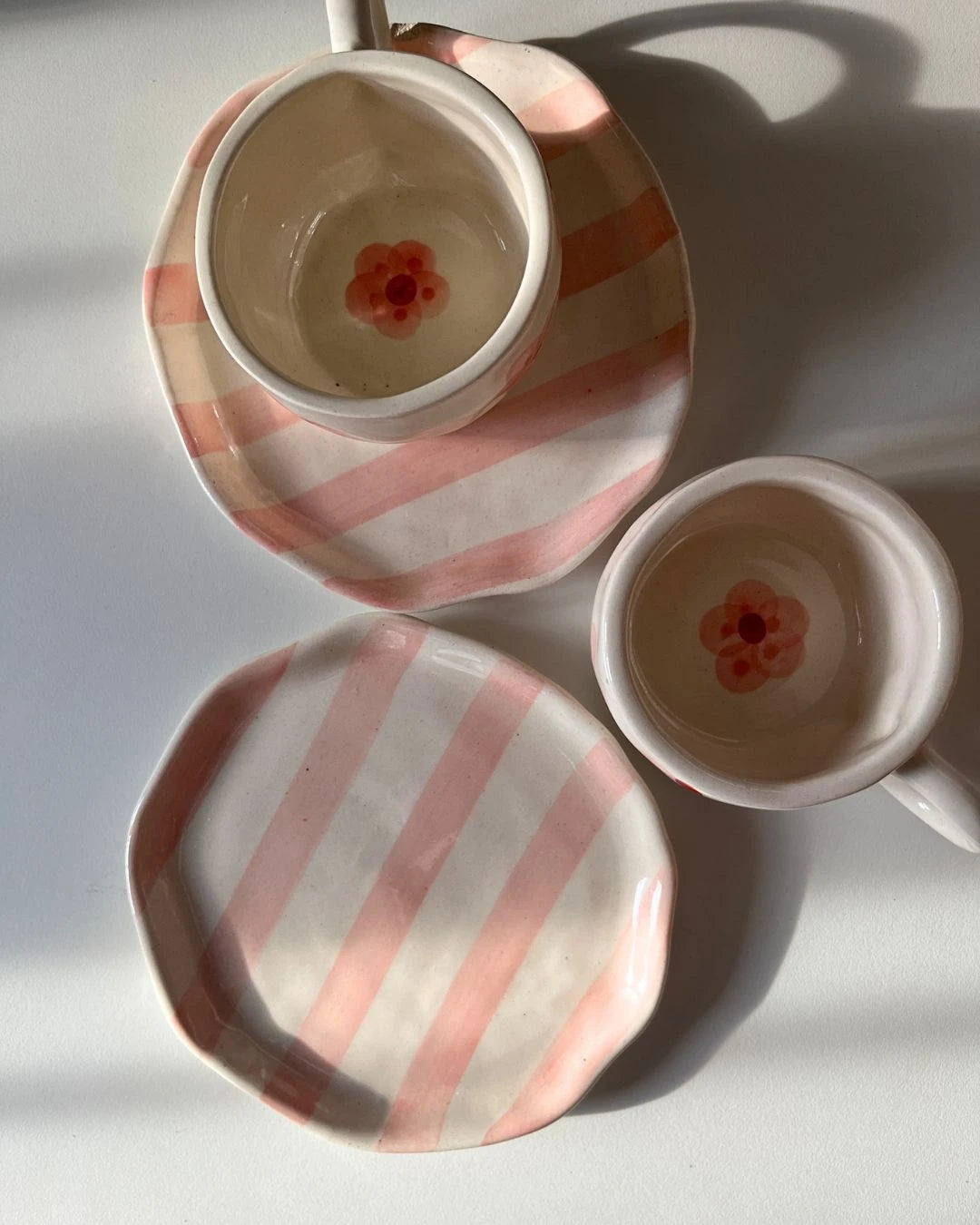 Baby Blush - Cups & Plates Set