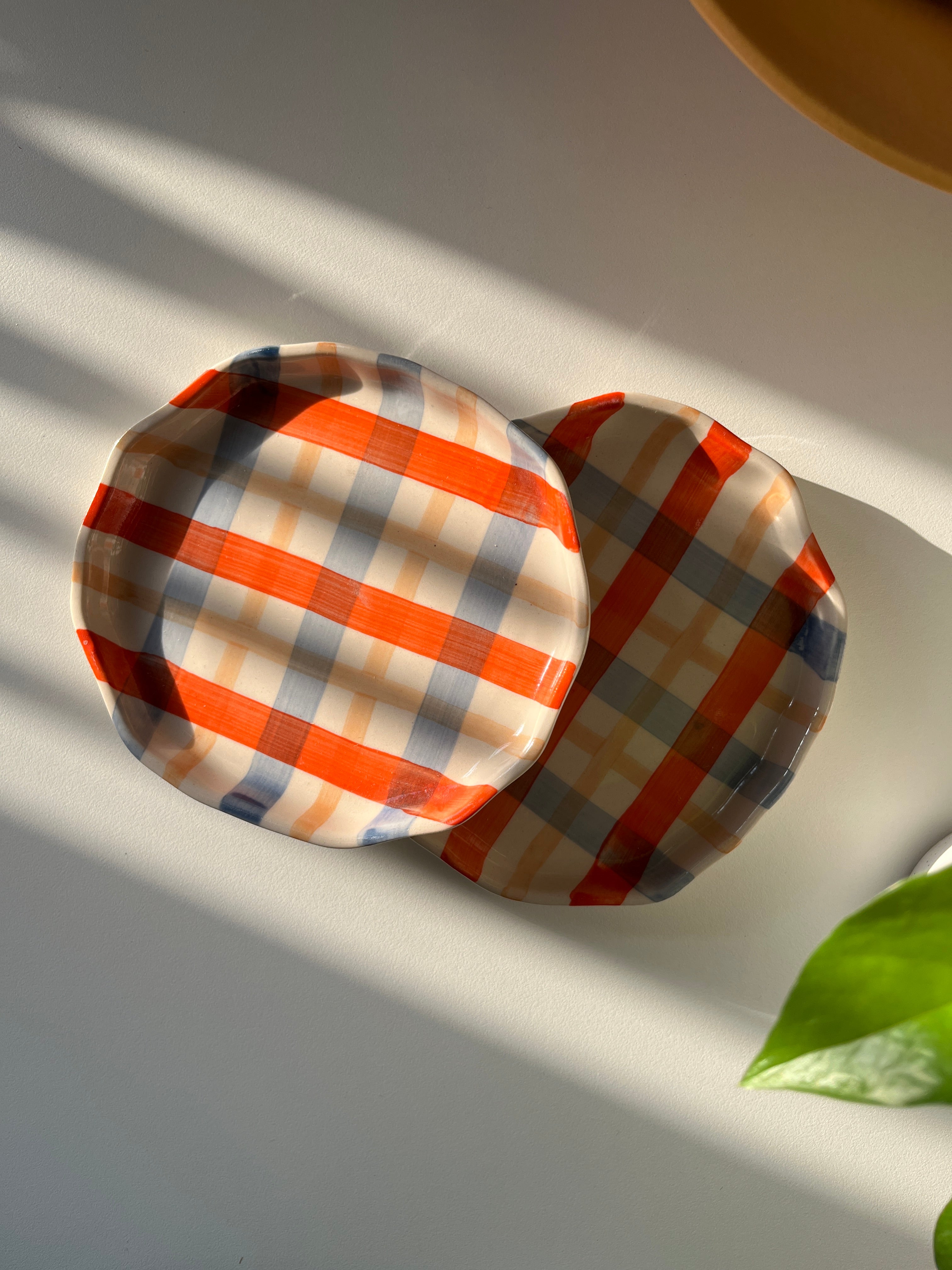 Plaid Plate