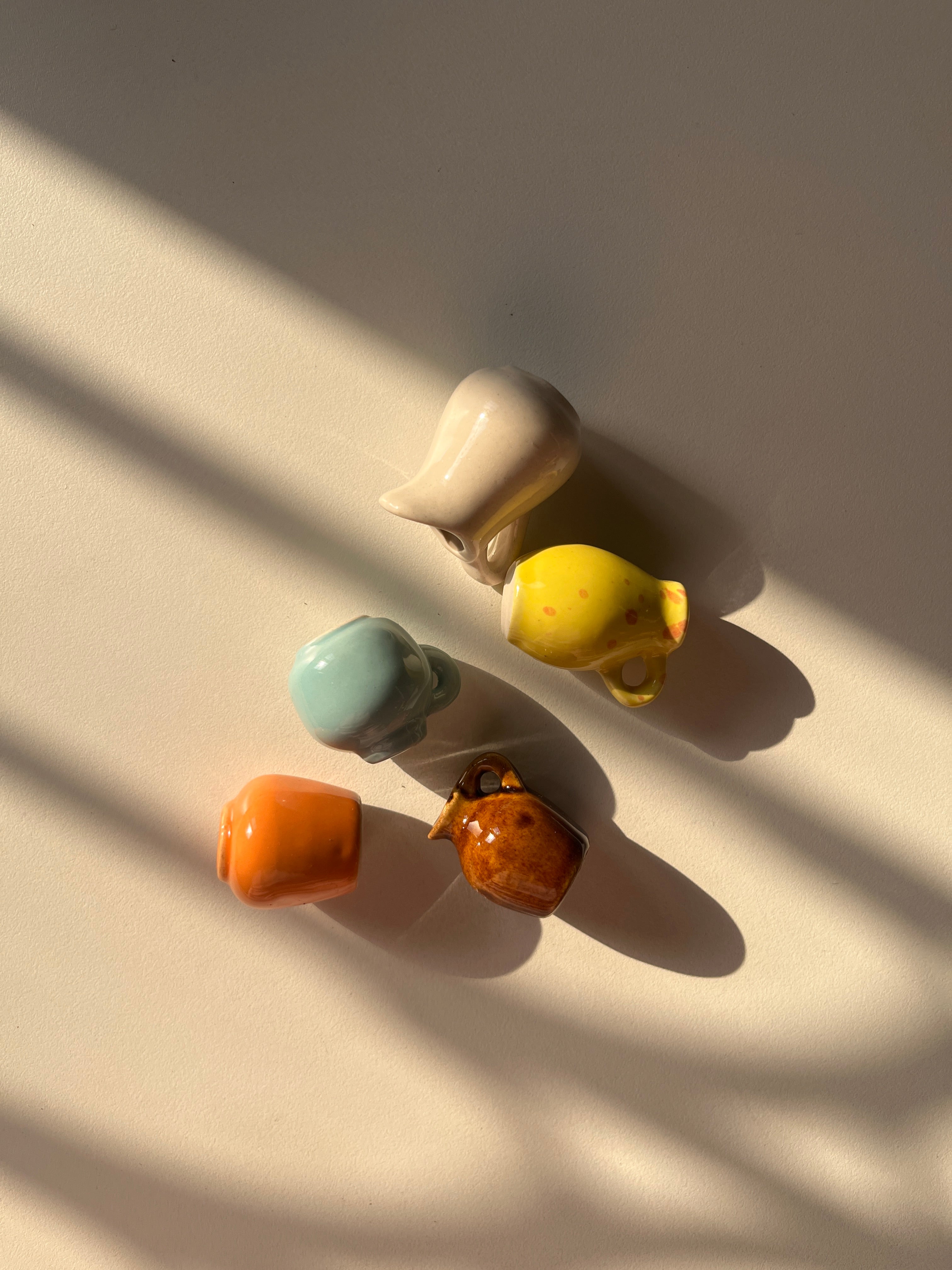 Nonna's Pots - Set of 5 Mini Fridge Magnets
