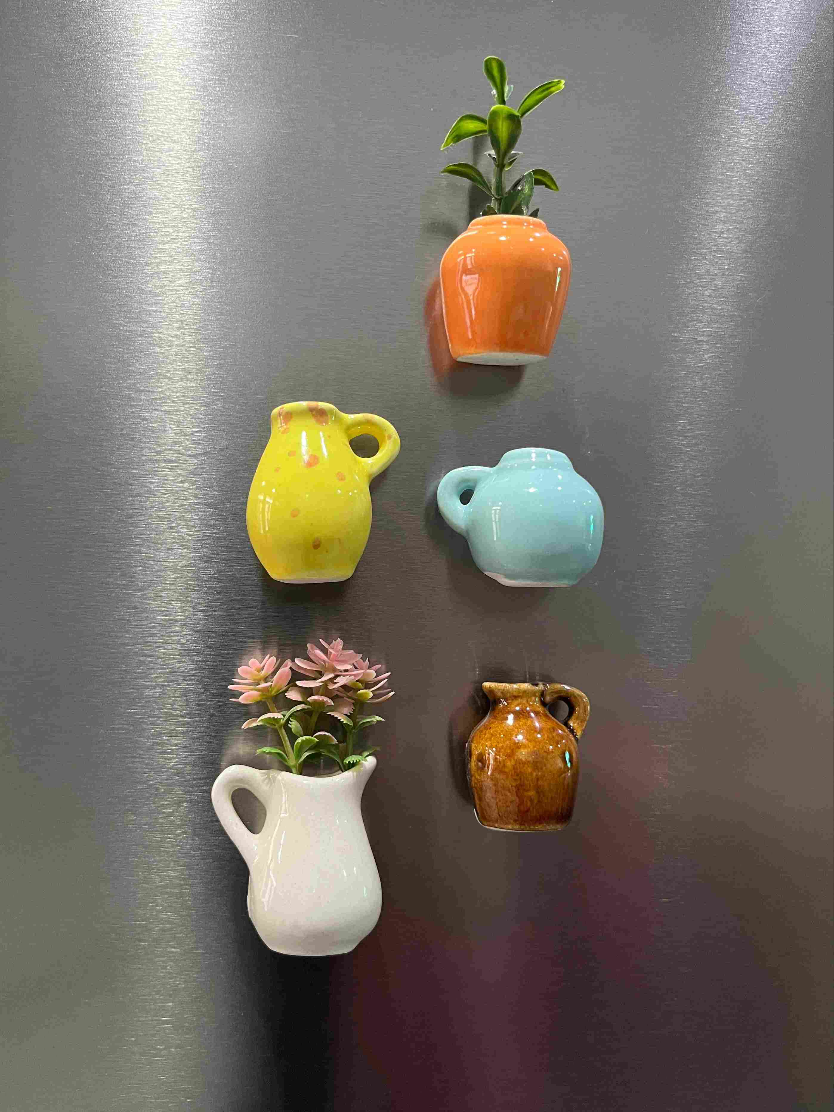 Nonna's Pots - Set of 5 Mini Fridge Magnets