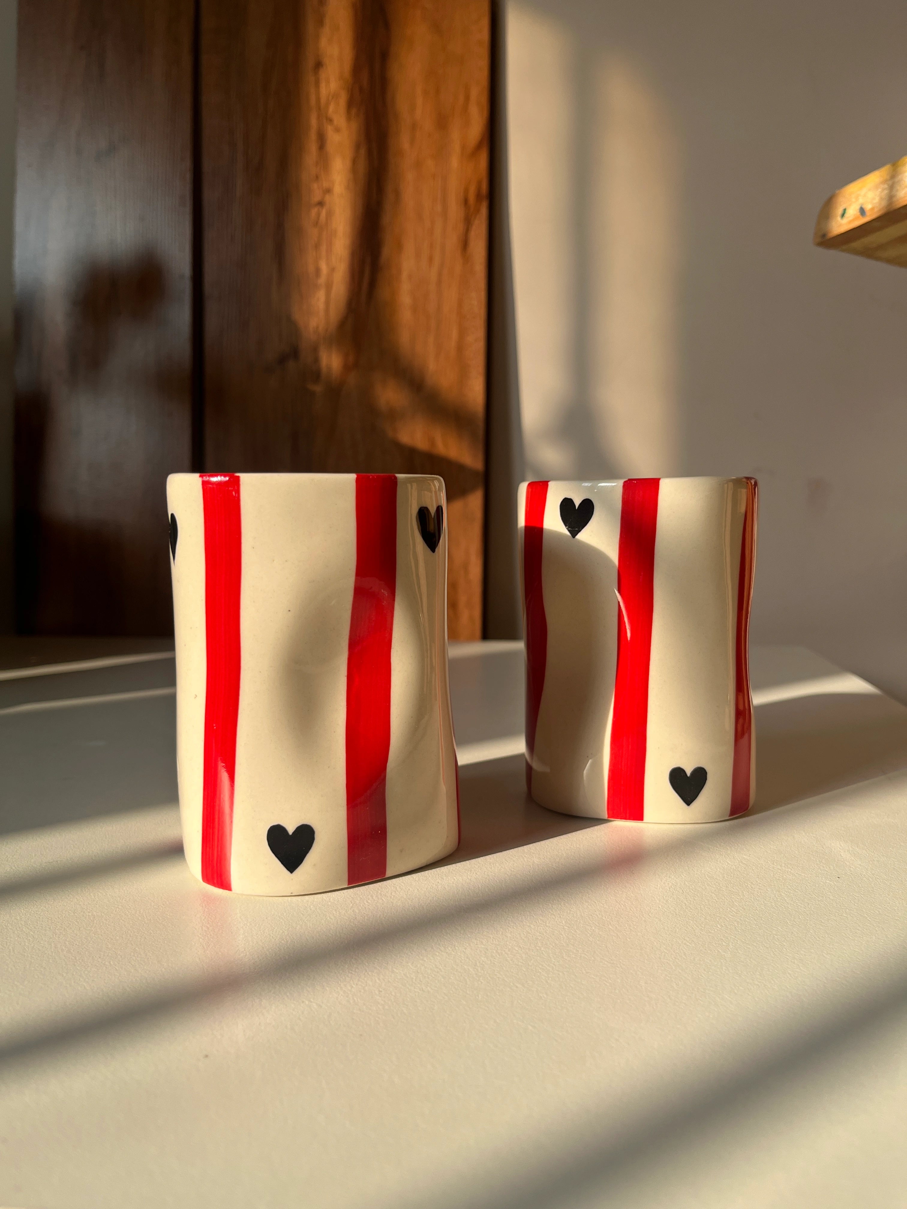 Nutcracker Ceramic Glass - Single