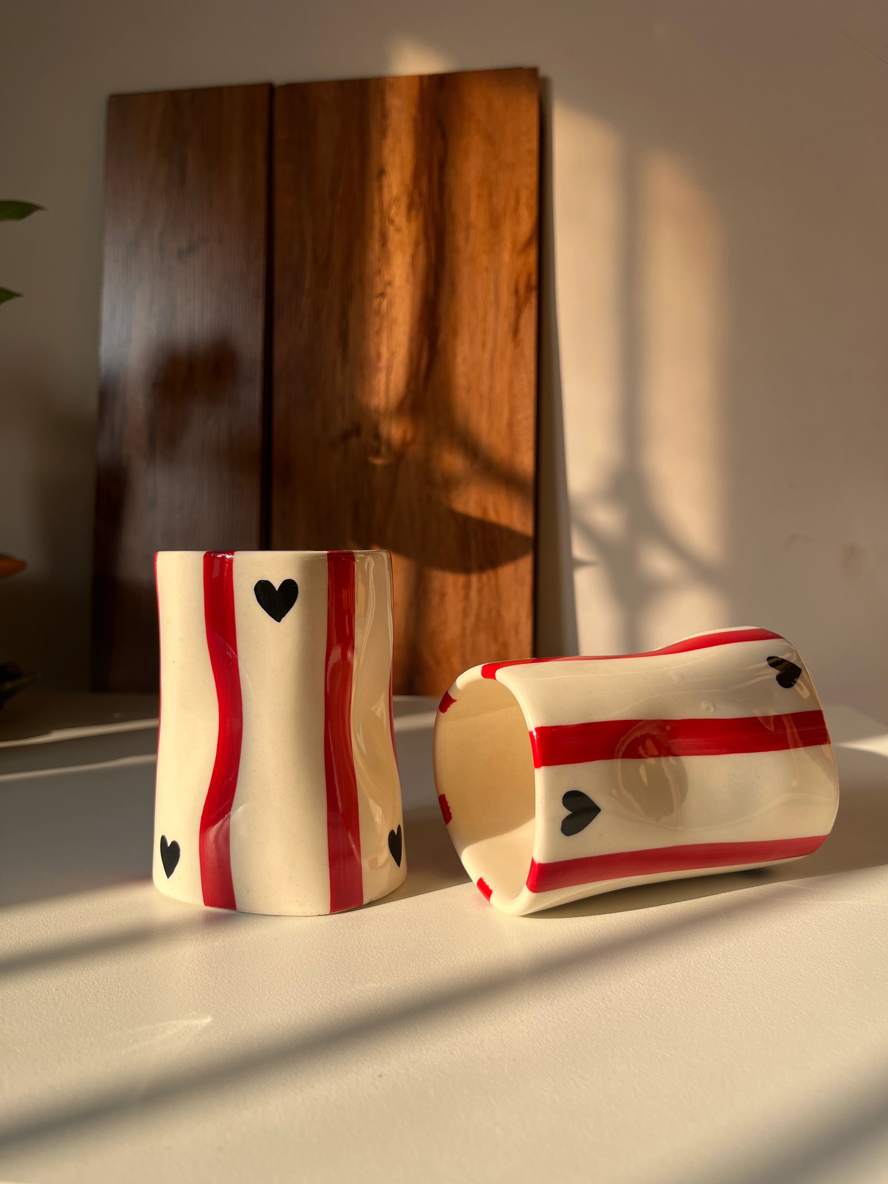 Nutcracker Ceramic Glass - Single