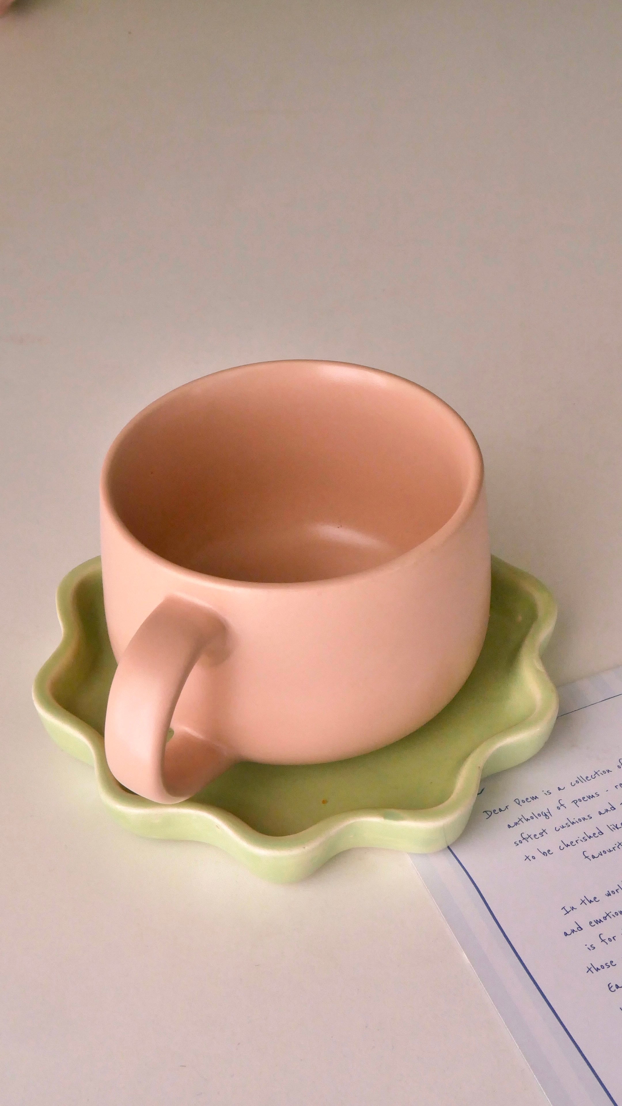 Pink Tulip Cup