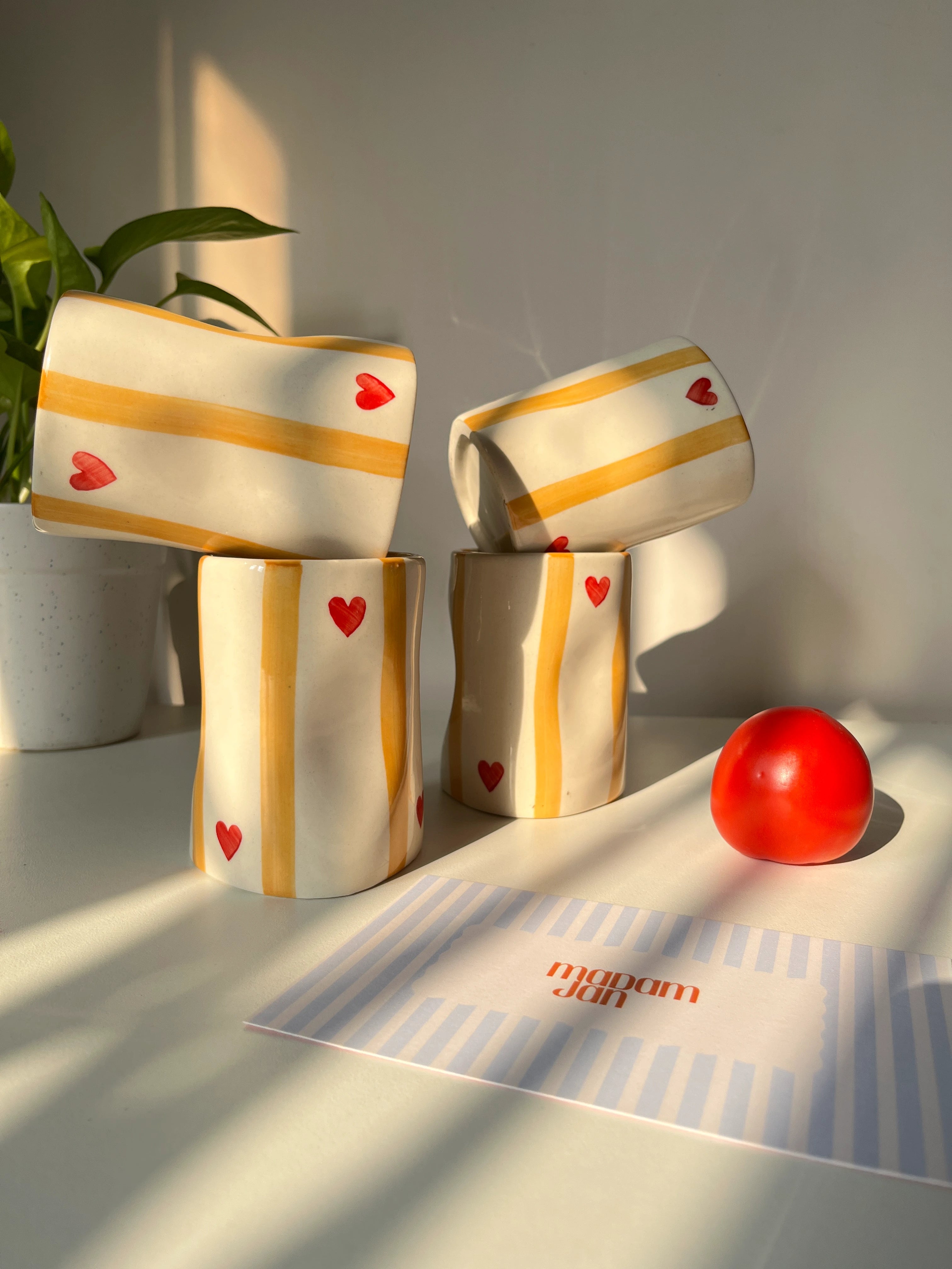 Nutcracker Ceramic Glass - Single
