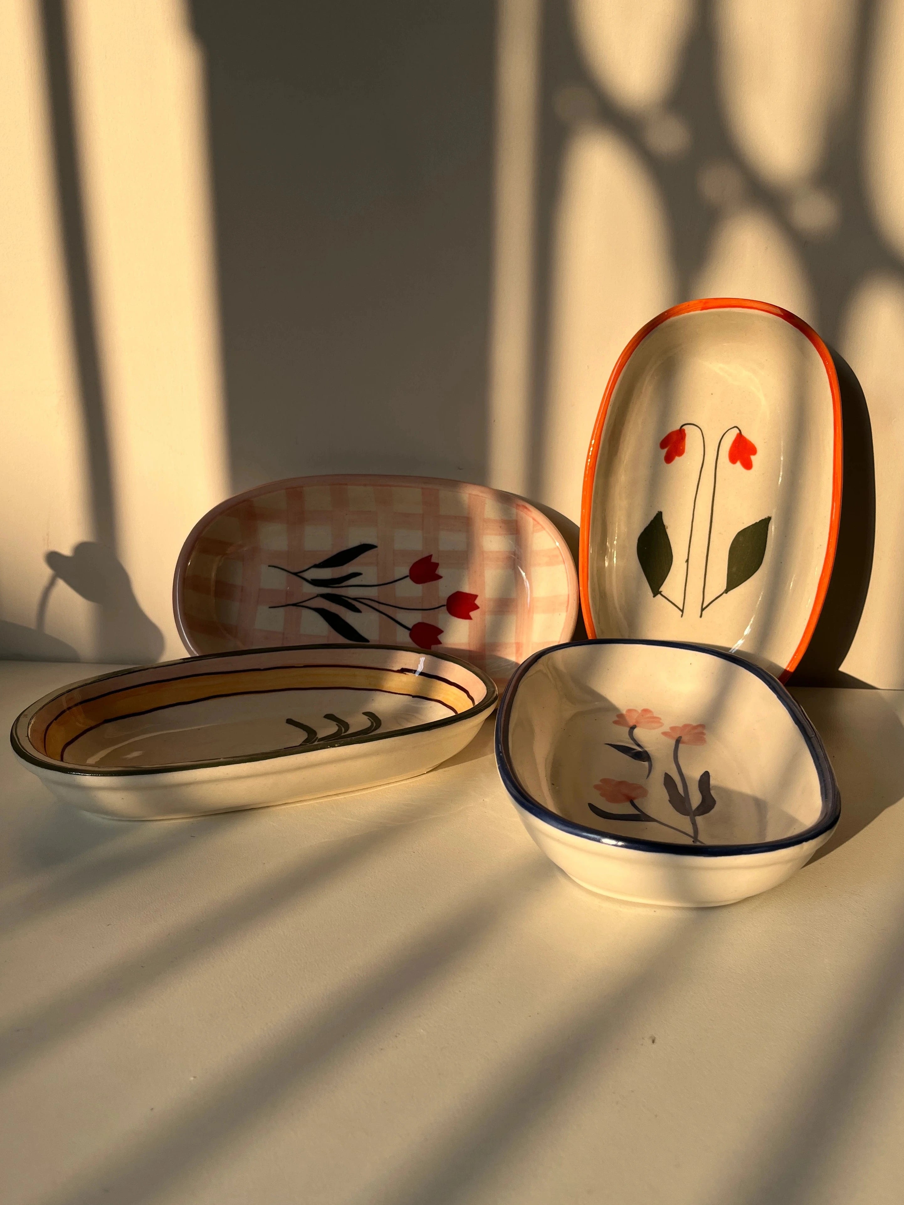 The Plant Parent - Trinket Trays Set of 4