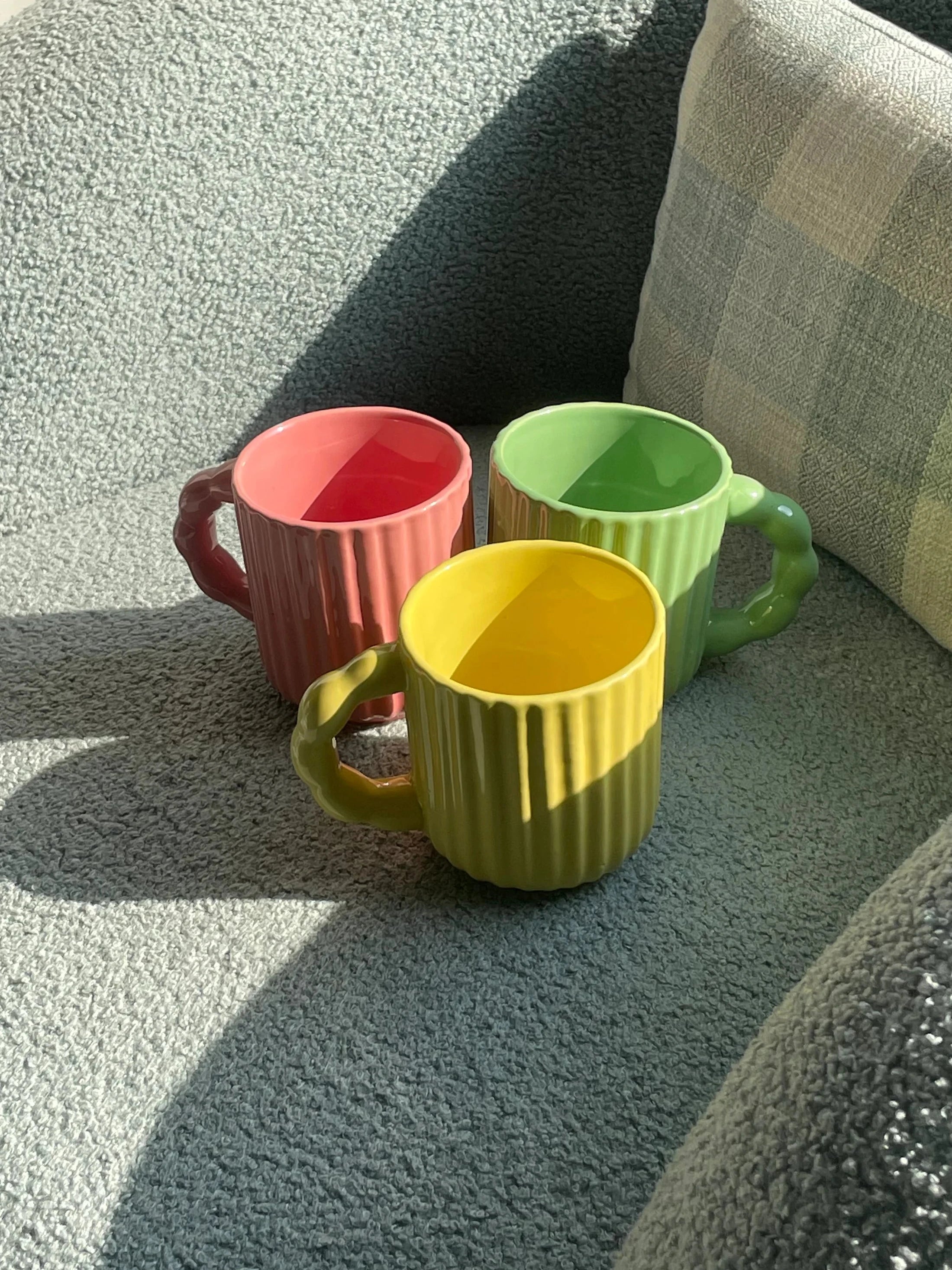 Chonky Sips - Fluted Mug Trio