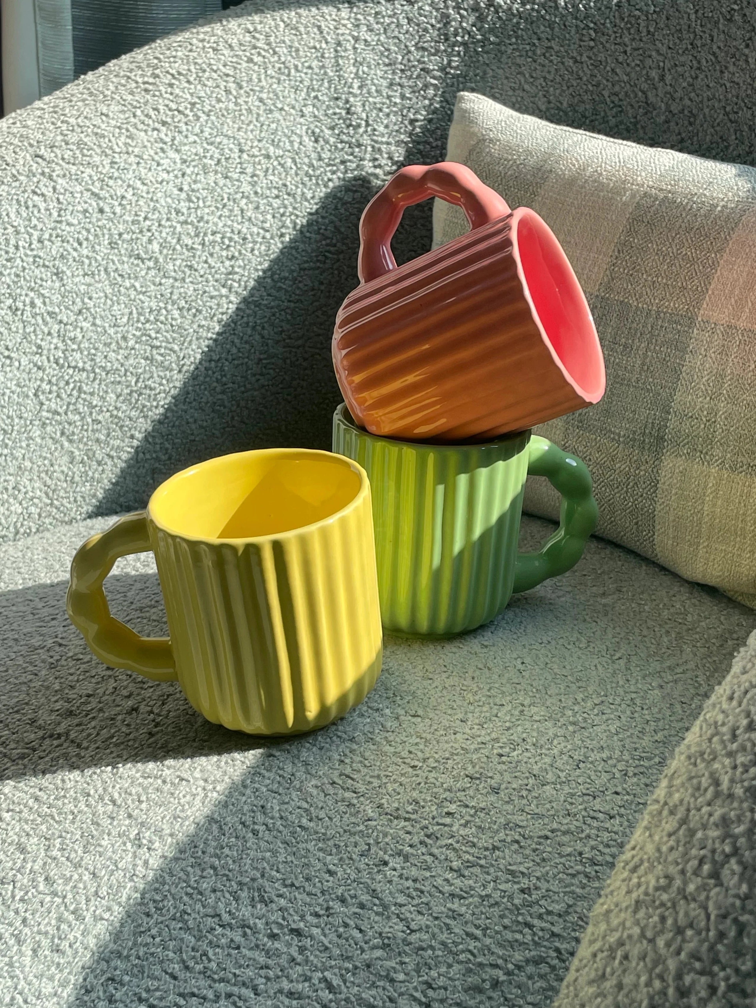 Chonky Sips - Fluted Mug Trio