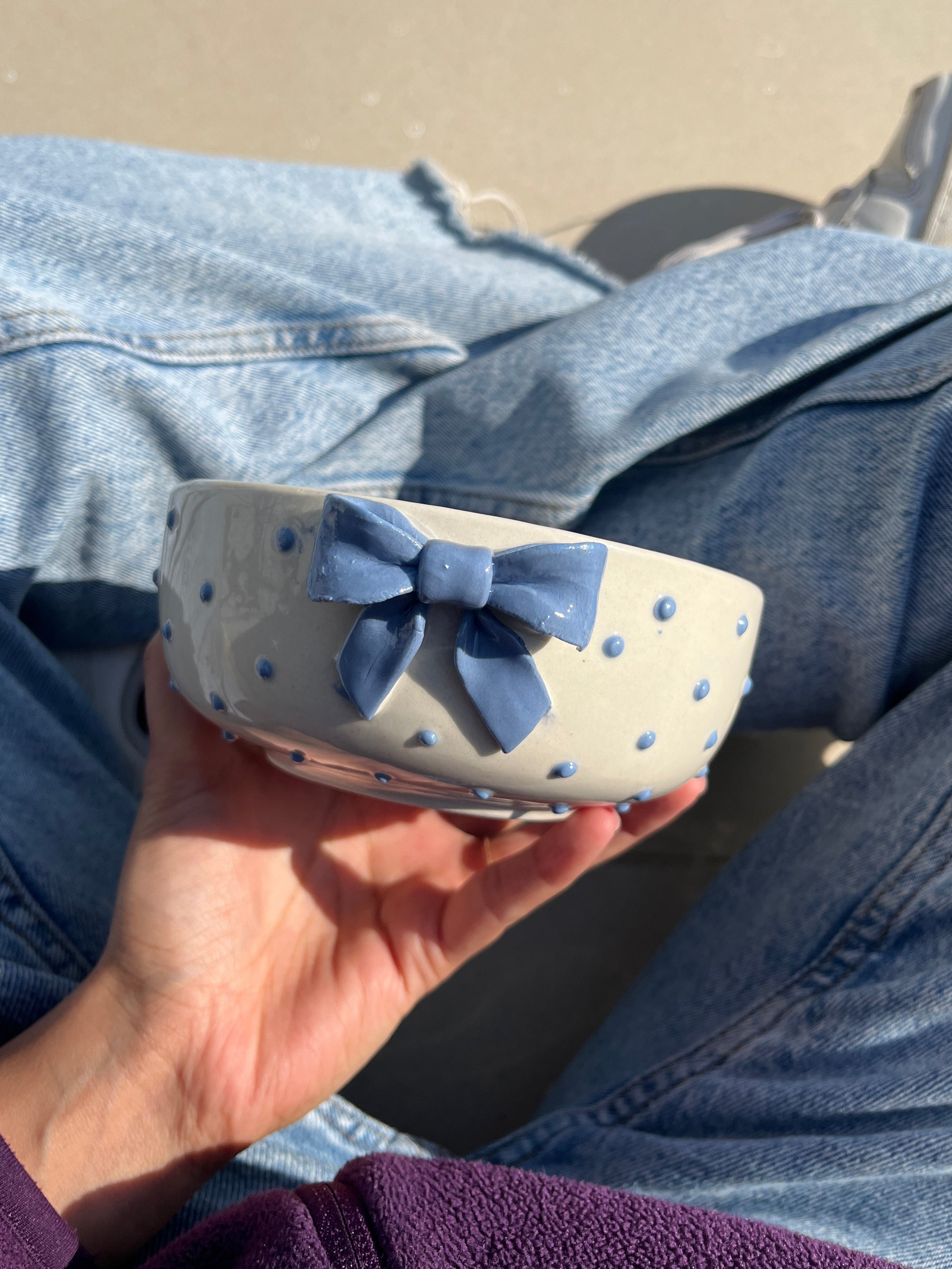 baby shower bowl, blue bowl, serveware, gifting, its a boy, dopamine homeware, tableware, gift for her, housewarming gift